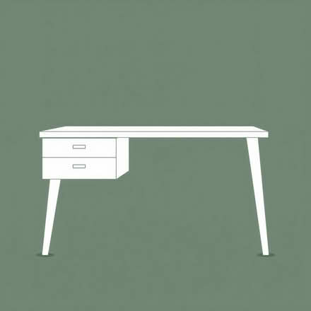 Photo of free White ikea desk (Nether Edge S7) #1