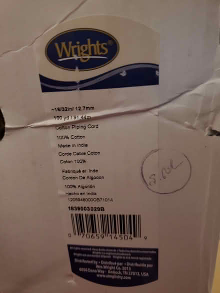 Photo of free 2 large boxes of piping cord (Hyattsville 20785) #2