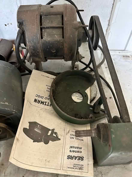 Photo of free Lathe, Drill Press, Sander etc (Dorchester Road North Charlest) #1