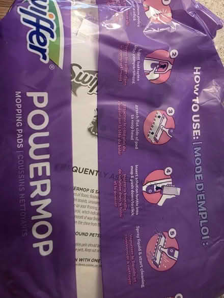 Photo of free Swiffer Powermop mop pad (Knightdale) #1