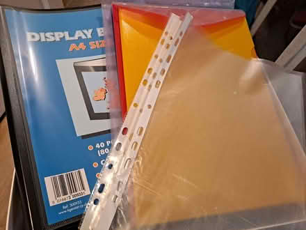 Photo of free A4 Plastic Wallets (filing sleeves), Folders, etc. (Loughborough LE11) #1