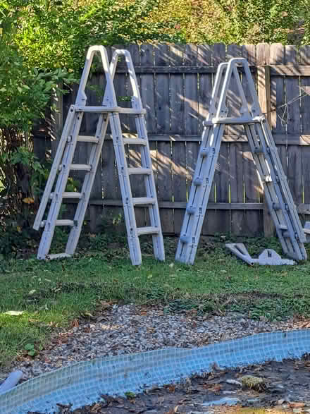 Photo of free Two Above ground pool ladders (North West side of Pekin) #1