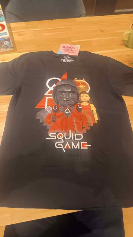 Photo of free Squid game T shirt, M (Baunton GL7) #2