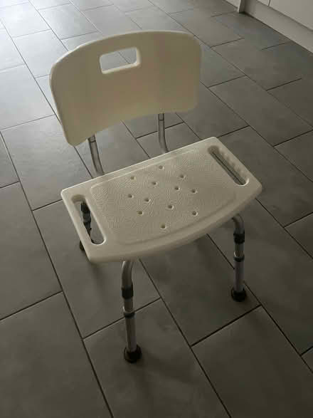 Photo of free Shower chair (Woodley RG6) #1