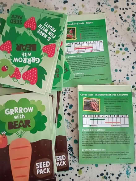 Photo of free Carrots and regina strawberry seeds (St Albans AL4) #1