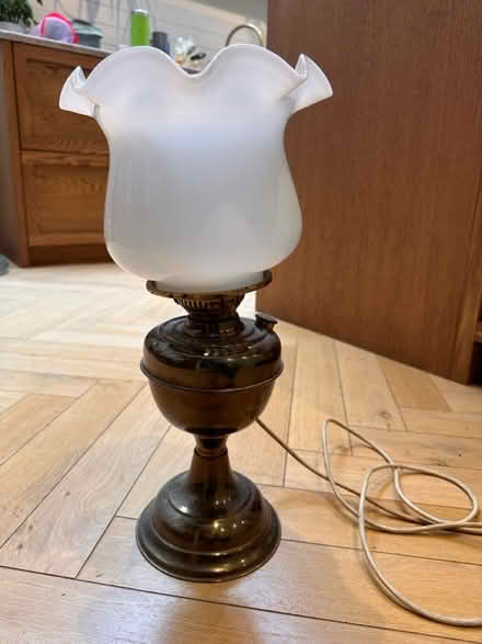 Photo of free Old brass lamp (Forest Gate, E7) #1