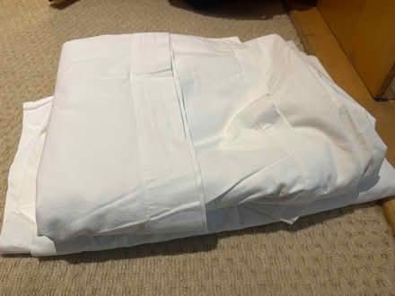 Photo of free Two single cotton sheets (Floating Harbour BS8) #1