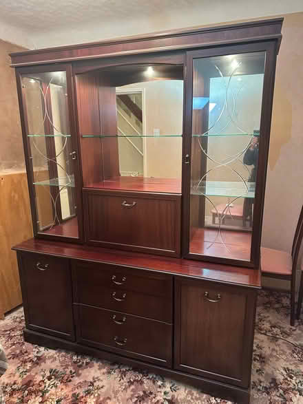 Photo of free Large lighted display cabinet (Aughton Park L39) #1