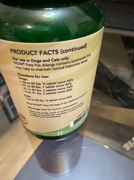 Photo of free Pet allergy supplement (Eastlake) #2