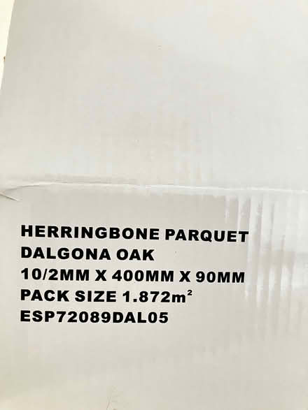 Photo of free Half box of engineered oak flooring (Presteigne LD8) #2