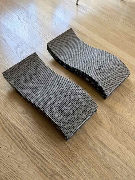 Photo of free 2 cardboard cat scratcher/loungers (Greenwood, seattle) #1