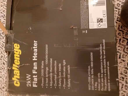 Photo of free Fan heater (NW6) #2