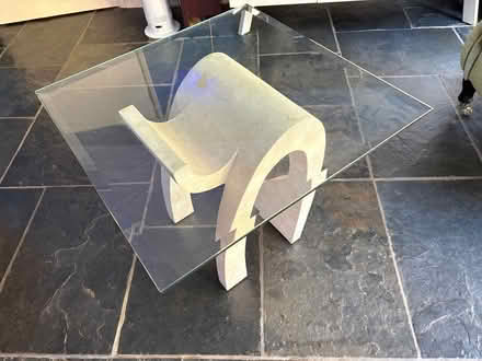 Photo of free glass topped table (Woodmancote GL11) #1
