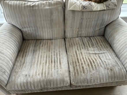 Photo of free 2 x Laura Ashley sofa (Highwoods Co4 3JD) #2