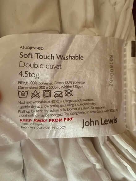 Photo of free DOUBLE duvets x 3 (Chesham HP5) #3