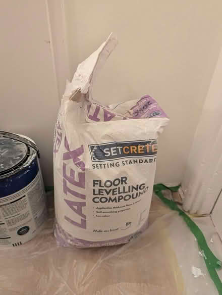 Photo of free Floor levelling compound latex (Haggerston E8) #1