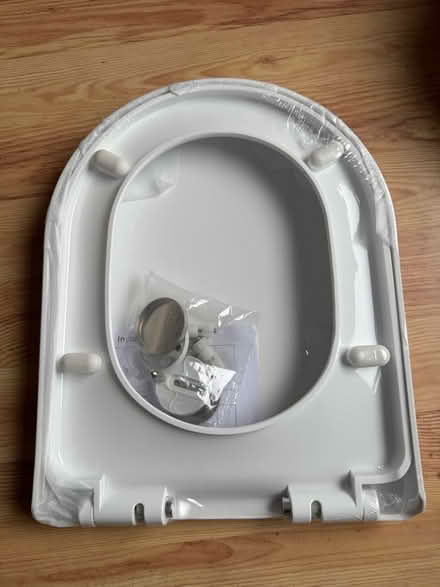 Photo of free Brand new easy fit D shape toilet seat (Pipers Ash CH2) #1