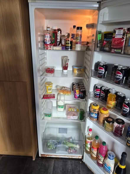 Photo of free Tall white larder fridge (long eaton ng10 1fs) #1