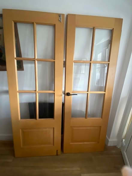 Photo of free Wooden double doors (Ringwood) #1