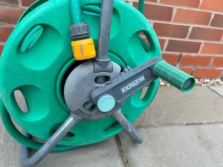 Photo of free Hozelock hosepipe and spray head (Malvern WR14) #2