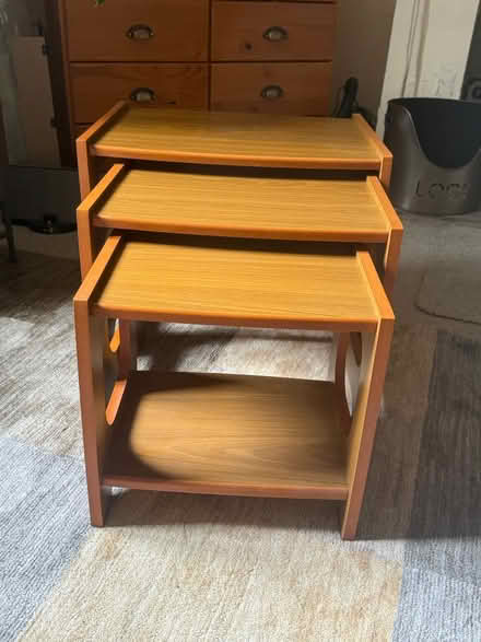 Photo of free Retro nest of 3 tables (Hereford (3 miles north) HR4) #1