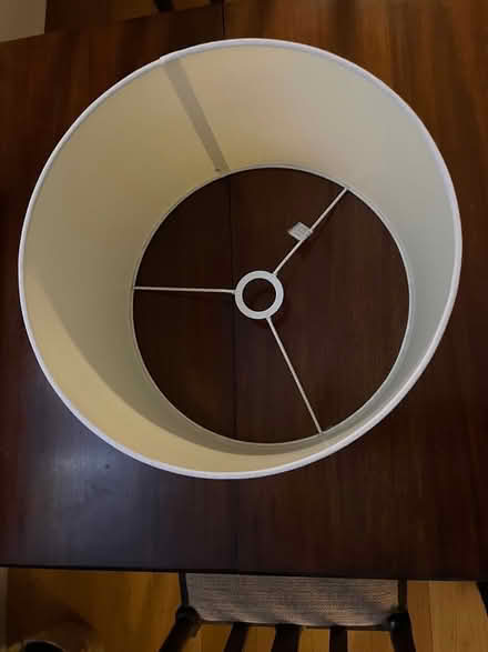 Photo of free White Drum Lamp Shade (Sunbury TW16) #2
