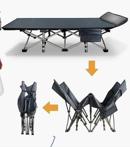 Photo of Foldable camping bed (Sw19) #1