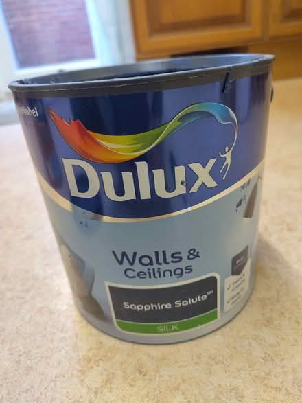 Photo of free Dulux silk emulsion blue (Oakdale, Poole BH15) #1