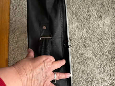 Photo of free Ridged frame plastic and canvas bag (Wood Farm OX3) #3