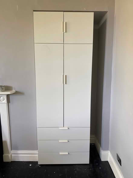 Photo of free IKEA white wardrobe (Tynemouth NE30) #1