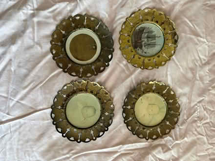 Photo of free 4 brass butterfly frames (Chestnut Point East Condos) #1
