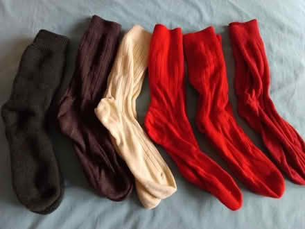 Photo of free Men's cashmere socks size 9-12 (Hog Hatch GU9) #1