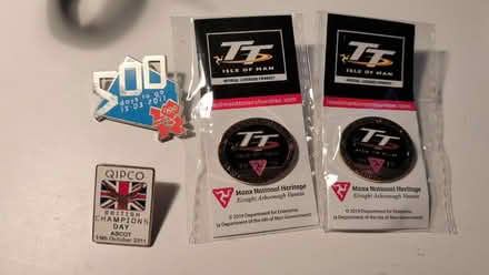 Photo of free Collection of sports event pins (St Albans AL3) #1