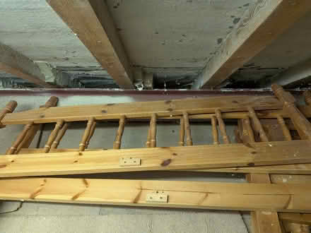 Photo of free Pine wood bed frames (Conkwell BA15) #1