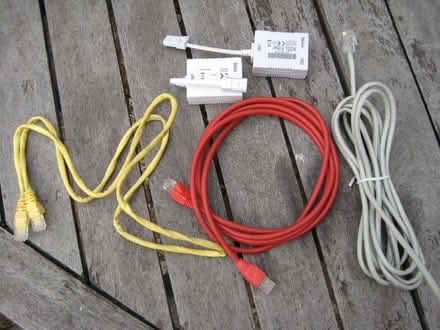 Photo of free Network cables and broadband filters (Ruddington NG11) #1