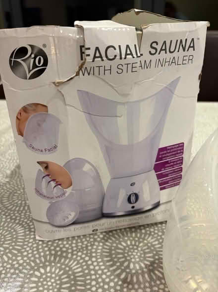 Photo of free Facial Sauna with Steam Inhaler (CR2) #3