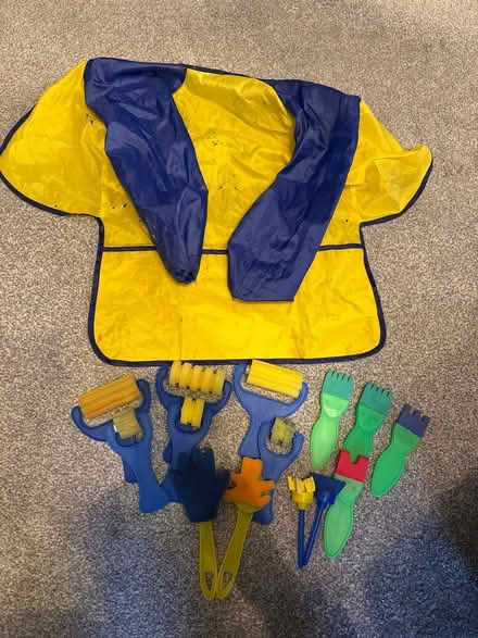 Photo of free Toddler painting stuff (Waterlooville PO8) #1