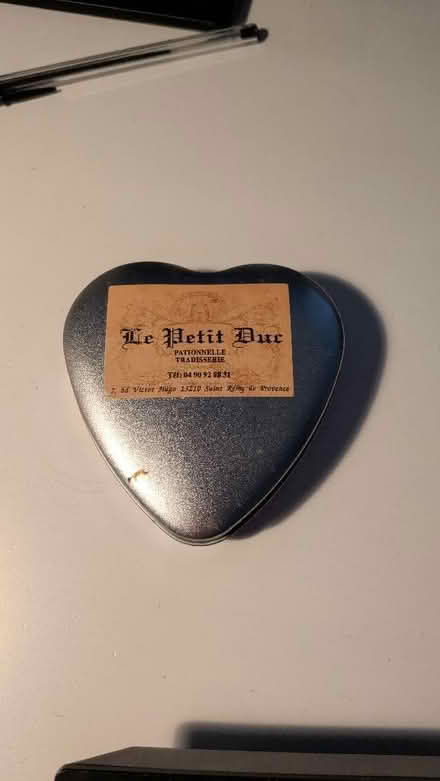 Photo of free Heart shaped tin (St Albans AL3) #1