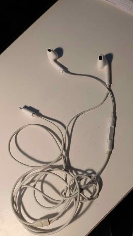 Photo of free Apple earbuds, lightning connector (St Albans AL3) #2