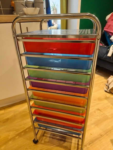 Photo of free Set of drawers for craft bits (Near Maidstone East station) #2