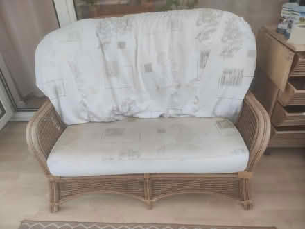 Photo of free Wicker conservatory sofa (Little Common, TN39) #1