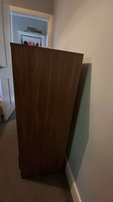 Photo of free Chest of Drawers Black/Brown (Hanwell W7) #1