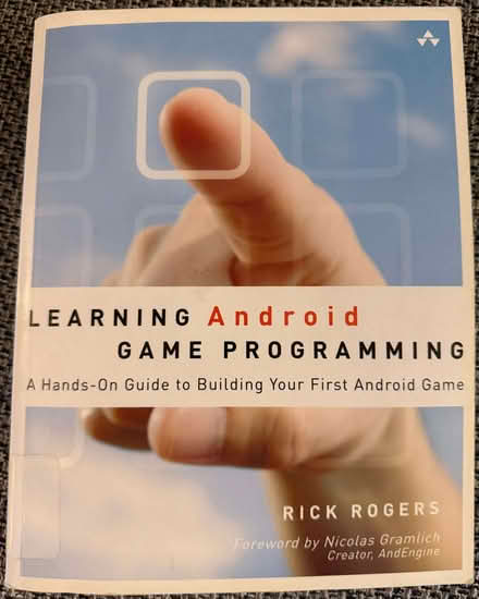 Photo of free Computer book: Android game programming (Crown Wood RG12) #1