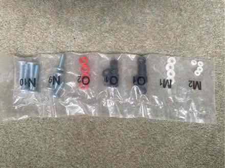 Photo of free 8 bolts w various washers (Fiveways BN1) #1