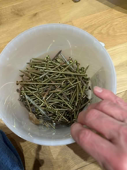 Photo of free Boxes of decking screws (Wendell Park, Hammersmith W12) #1