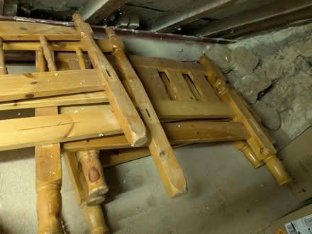 Photo of free Pine wood bed frames (Conkwell BA15) #2