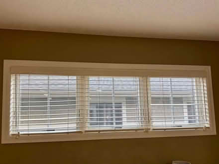 Photo of free slat blinds, off white (Stillwater MN) #3