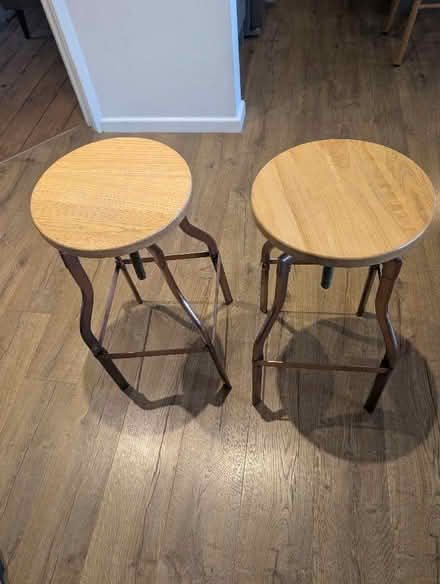 Photo of free Two bar stools (Combe Down BA2) #1