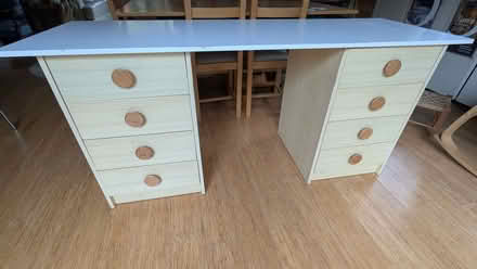 Photo of free Two sets of drawers and board forming simple, flexible desk (Norham Manor OX2) #2