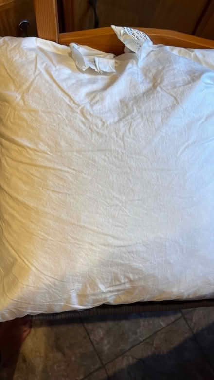 Photo of free IKEA feather couch pillow 20x20 (Sunnyvale) #2